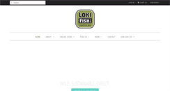 Desktop Screenshot of lokifish.com